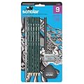 Prismacolor Scholar Graphite 7 Piece Drawing Pencil Set (1774264)