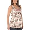 Liz Lange&reg; Embroidered Button Back Cami - Brown