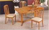5 Piece Oak Dining Set By Coaster Furniture