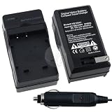 Sony NP-BG1 Premium Compatible Battery Charger Set for Sony Cybershot DSC-H20 / DSC-HX5V / DSC-W290 CMOS Digital Camera