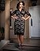 Kiyonna Women's Plus Size Scalloped Boudoir Lace Dress