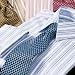 Tonal Stripe European Style French Cuff Dress Shirt