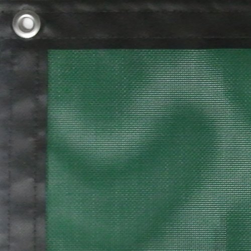 JFN Heavy Duty PVC Windscreen, Green, 6' x 65'