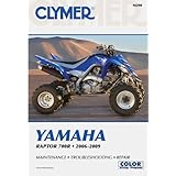 yamaha raptor 700r 2006 2009 clymer motorcycle repair