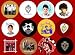 Set of 12 Jonas Brother Pinback Buttons Kevin Nick Joe