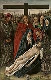 Oil Painting 'Maestro De Don Alvaro De Luna La Lamentacion Ca. 1490 ' Printing On Polyster Canvas , 24 X 37 Inch / 61 X 95 Cm ,the Best Living Room Decoration And Home Decoration And Gifts Is This Replica Art DecorativePrints On Canvas