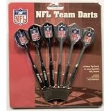 NLF Kansas City Chiefs Steel Tip Darts & Flights Set