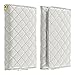 Insten Leather Wallet Case Compatible with Apple iPhone 5 - Retail Packaging - White