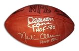 Deacon Jones, Merlin Olsen, Rosey Grier & Lamar Lundy Los Angeles Rams Autographed -Fearsome Foursome- NFL Football