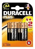 Produkt-Bild: Duracell Batterie Plus Mignon AA 4er + 2 gratis Sonderpack