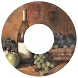 Wine, Cheese, and Fruit Decorative Wine Trivet by Thirstystone