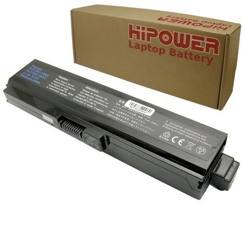 Hipower / LaptopPartsZone 12 Cell Laptop Battery For Toshiba Satellite M645-S4045, M645-S4047, M645-S4048, M645-S4049, M645-S4050, M645-S4055, M645-S4061, M645-S4062, M645-S4063, M645-S4065, M645-S4070, M645-S4080, M645-S4110, M645-S4112, M645-S4114, M645
