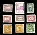 Lot Of China (9) Stamps