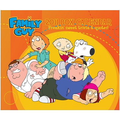 (5x6) Family Guy Freakin' Sweet Trivia and Quotes TV Box Calendar 2011