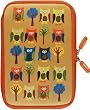 NeoSkin Owls Cover for Kindle Fire Neoprene Jacket: With Built-In Screen Protection