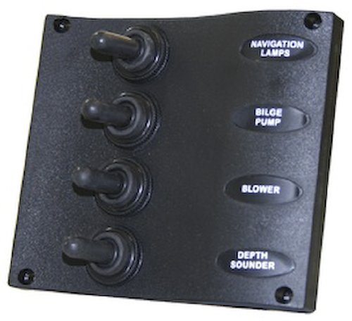 Seasense Marine 4 Way Switch Panel