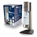 Wassermaxx 1617111490 Wassersprudler Deluxe inkl. 1 x Zylinder 60 L und 1 x PET-Edelstahl-Flasche