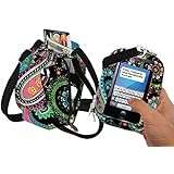 Charm 14 Paisley touchscreen purse plus