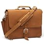 Saddleback Leather Thin Briefcase Large Tobacco Brown