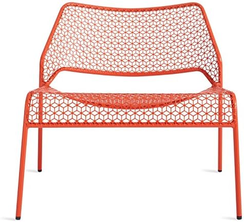 Blu Dot Hot Mesh Lounge Chair, Humble Red