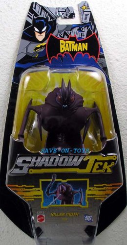 Childrens Toyshop  Toys : Batman Shadowtek Animated Killer Moth Figure