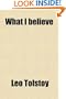 What I Believe; "My Religion,"