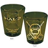 Video Game Shot Glass ~ Halo ~ Helmet ~ Holds One Shot