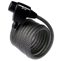 トレロック(TRELOCK) SK110 BK コイルケーブルロック 8mm&times;180㎝