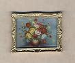 Dollhouse Artwork Framed Picture of a Floral Painting
