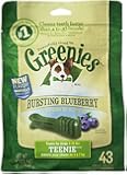 GREENIES Bursting Blueberry Dental Chews TEENIE Treats for Dogs, 12 Ounce