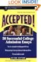 Accepted! 50 Successful College Admission Essays (Accepted! Series)