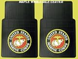 2pc USMC United States Marine Corps Car Truck SUV Floor mats