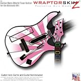 Rising Sun Pink WraptorSkinz Skin fits Guitar Hero World Tour Guitar for Nintendo Wii (GUITAR NOT INCLUDED)