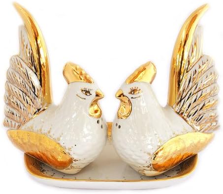 Salt and Peper shaker Chicken set Tong-Noon patter premium Product of Thailand