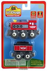 Lil Chugs Steam Wooden Locomotive & Coach
