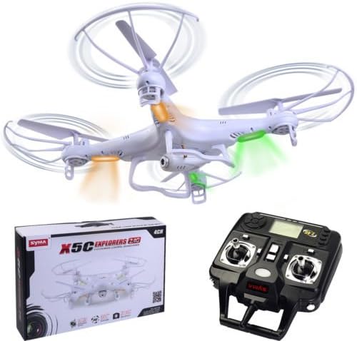 Syma X5C Explorers 2.4G 4CH 6-Axis Gyro RC Quadcopter with HD Camera RTF