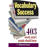 the vocabulary of success 403 words smart people should know capital ideas for business  personal development