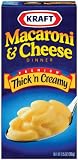 Kraft Macaroni & Cheese Thick & Creamy, 7.25-Ounce Boxes (Pack of 9)