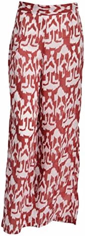 Textile India Women's Cotton Patterned Pants (PJS105)