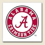 Alabama Crimson Tide NCAA Stone Coaster Set of 4