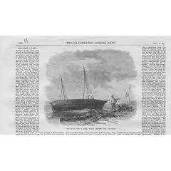 Kleines Boot Gekreuzter Atlantik 1867 Johns T Ford