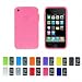 BABY PINK PUZZLE Apple iPhone 3G 3Gs 8GB 16GB 32GB Silicone Skin Case Cover + Free Screen Protector (Many Colors Available)