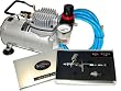 IWATA KUSTOM CUSTOM MICRON CM AIRBRUSHING SYSTEM WITH AIRBRUSH-DEPOT TC-20