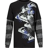 QUIKSILVER Chundo Boys Long Sleeve T-Shirt - Black