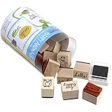 Hero Arts Ink and Stamp Set, Happy Animals