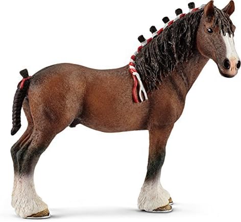 Horse Club Schleich Clydesdale Gelding Toy by Horse Club