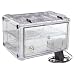 Bel-Art Scienceware 420740115 Clear Secador 4.0 Horizontal Auto-Desiccator Cabinet, 120V, 20.4" Width x 13.4" Height x 16.3" Depth