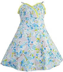 Girls 2015 Cotton Party Dress/Wedding Dress 