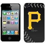 MLB Pittsburgh Pirates iPhone 4/4S Baseball Slider Case - Black