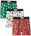 Fruit of the Loom Little Boys' Covered Waistband Knit Boxer Underwear (Pack of 3)